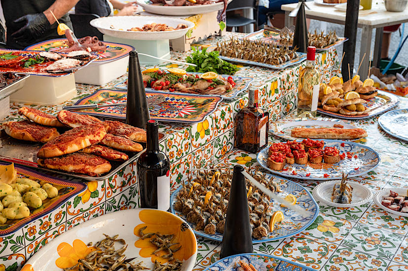 Palermo Market Stall