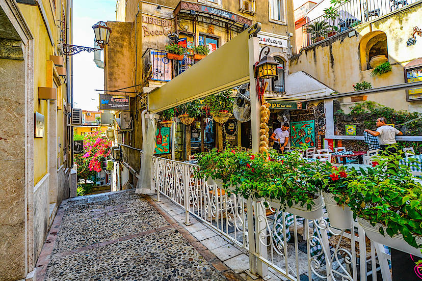 Self-Guided: Dining in Taormina