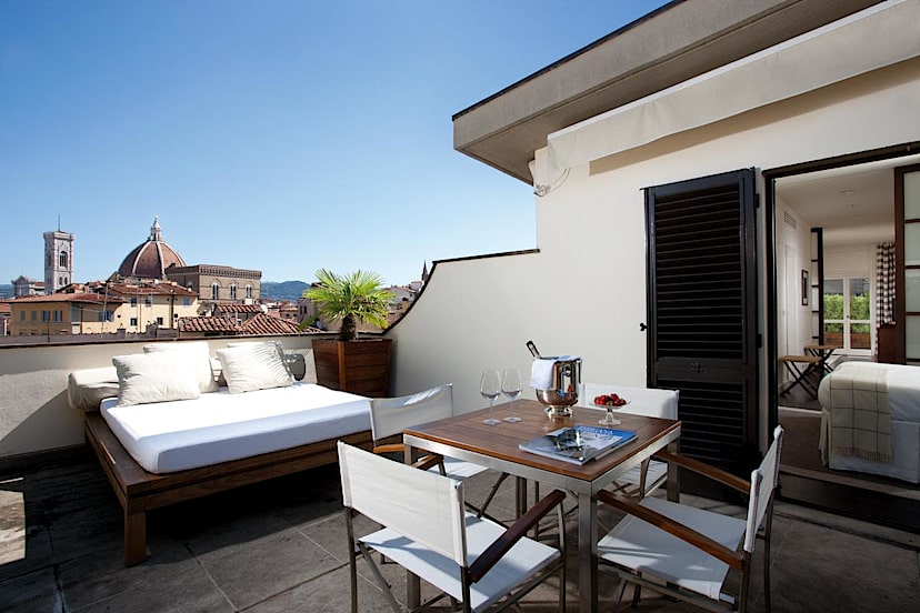 rooftop patio