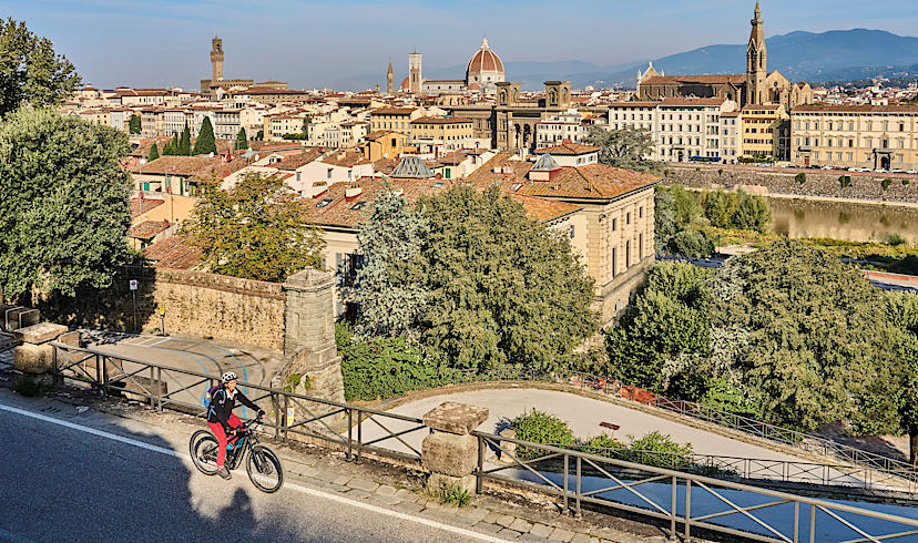 Biking in Florence