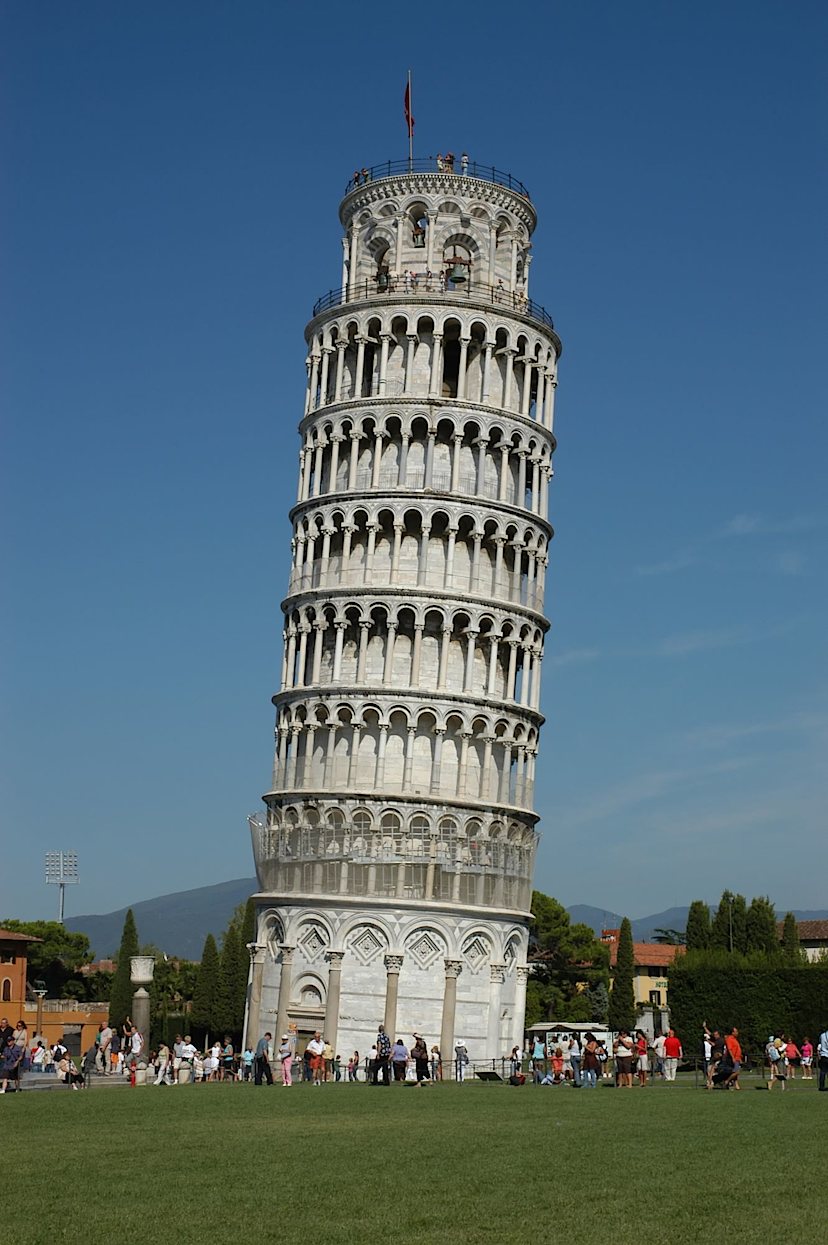 leaning tower