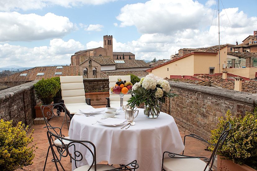 Grand Hotel Continental Deluxe Terrace Rooms And Suites In Siena Grand Hote Continental