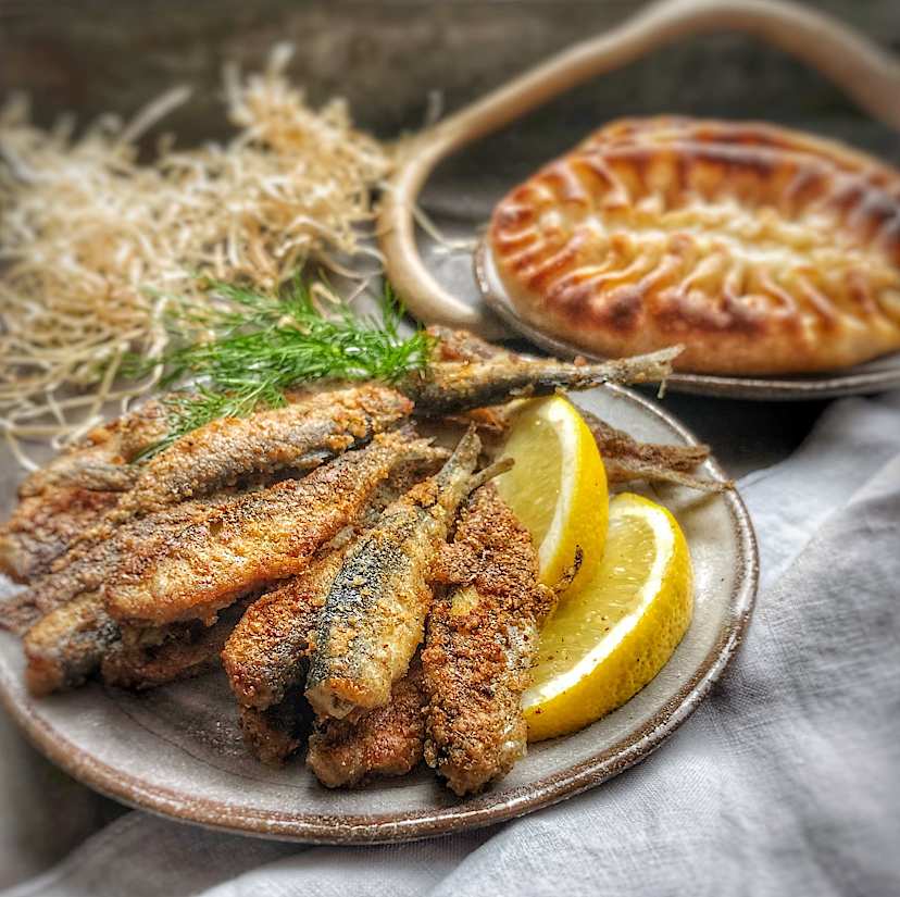 Battered Fish & Karelian Pie