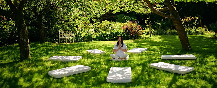 Yoga in the Gardens