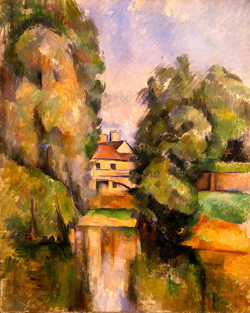 Cezanne Painting