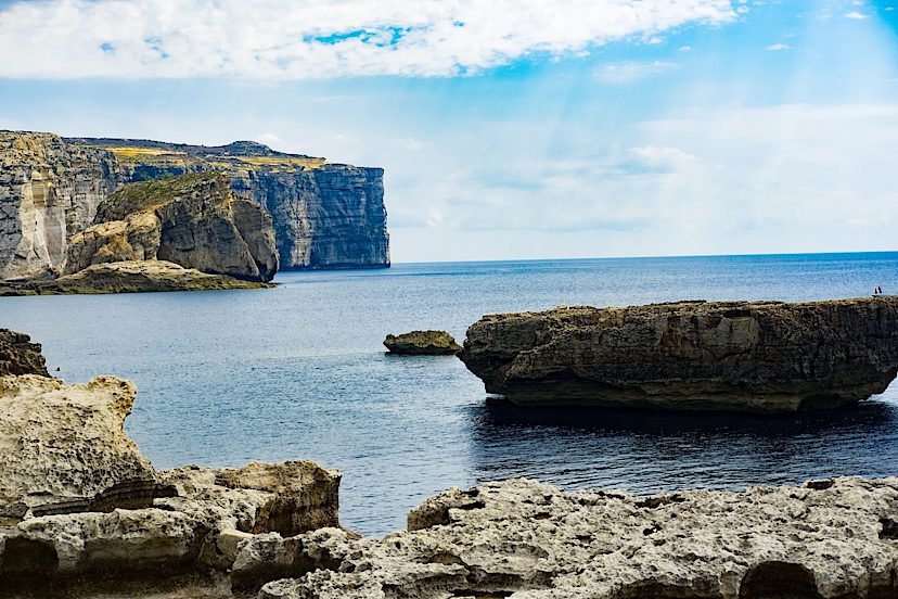 Dwejra Bay by Private Yacht