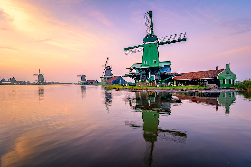 Zaanse Schans Windmills