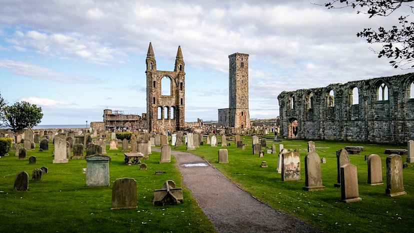 St Andrews Cathedral Ruins
