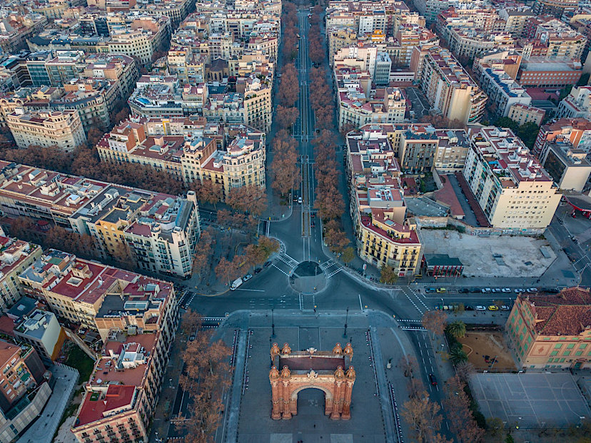 Above Barcelona