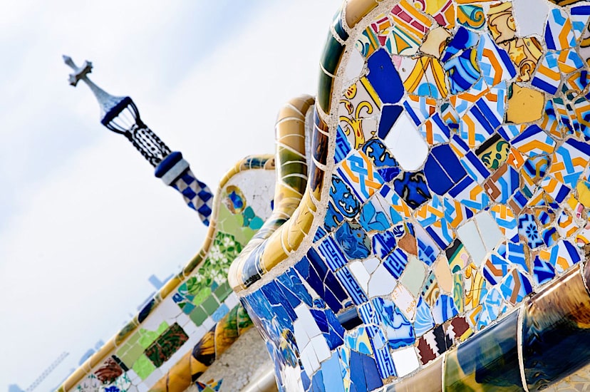 Parc Guell Mosaic Art