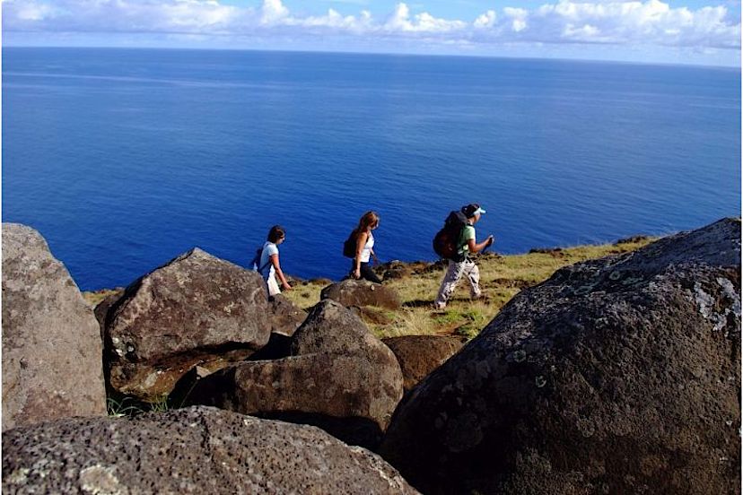 Hiking Rapa Nui