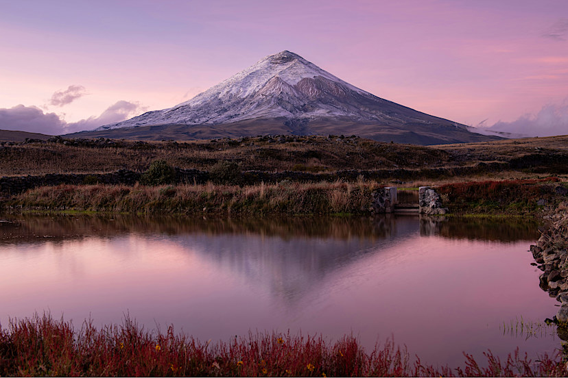 Evening Scenery in Cotopaxi