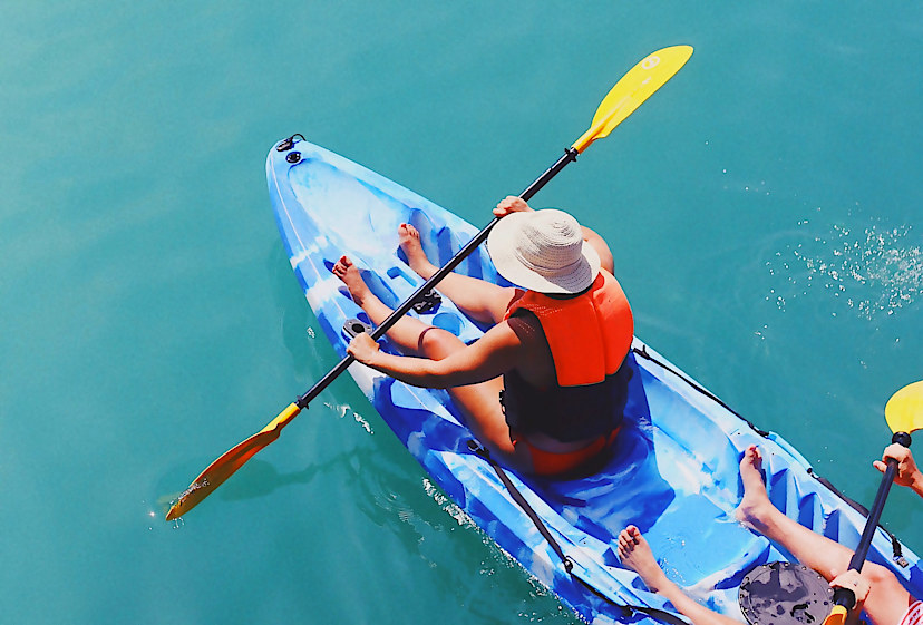 Kayaking the Itabaca Channel