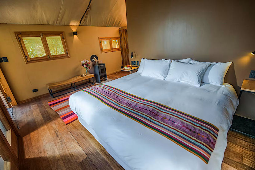 Twin Tent Bedroom
