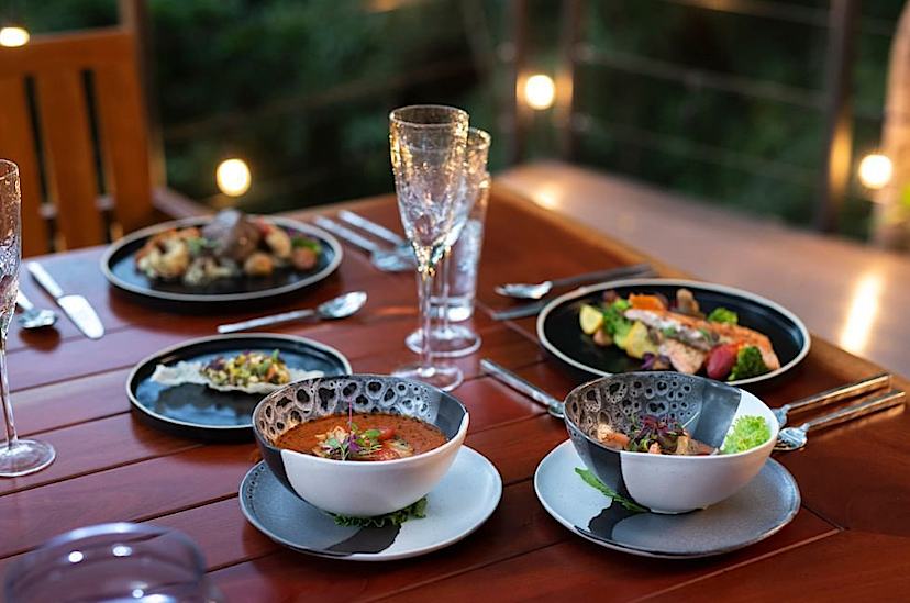 Dining at Rio Perdido