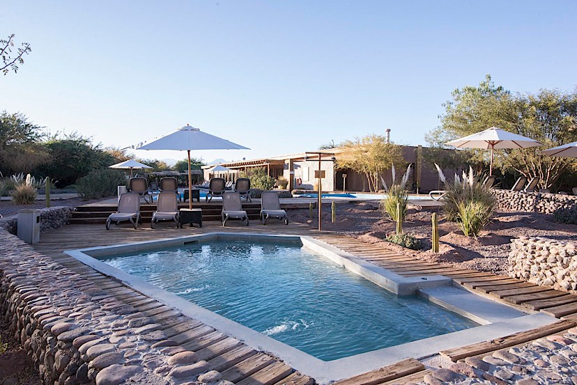 Swimming Pool At Cumbres Hotel Atacama