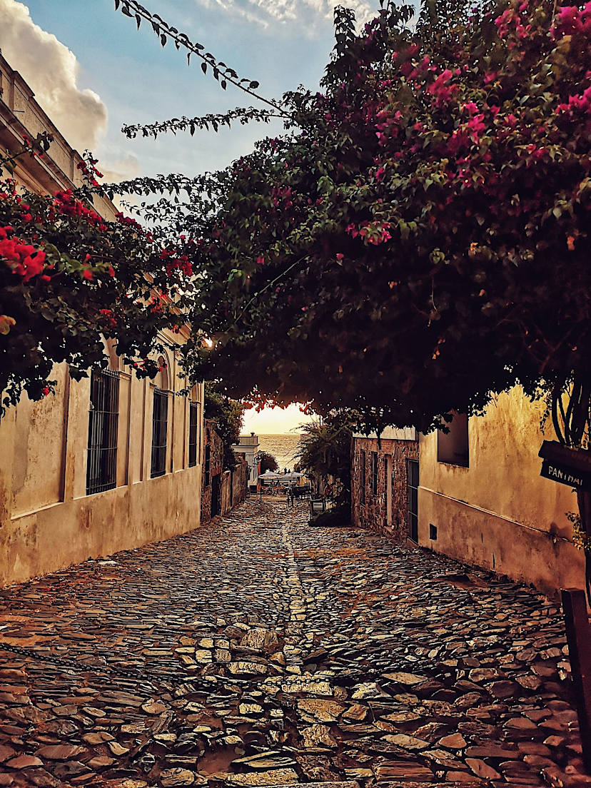 Cobblestone Streets of Colonia Del Sacramento