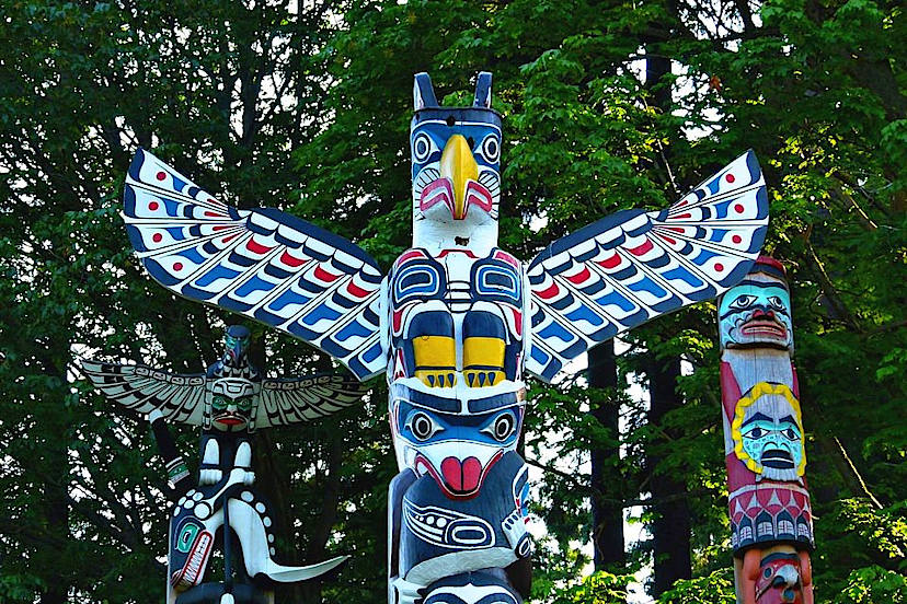 Stanley Park Totems