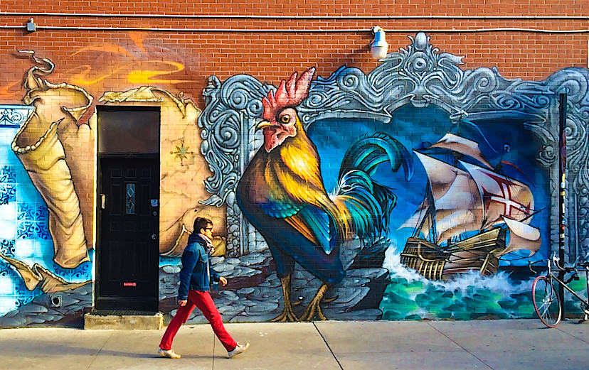 Street Art on Saint Laurent Blvd