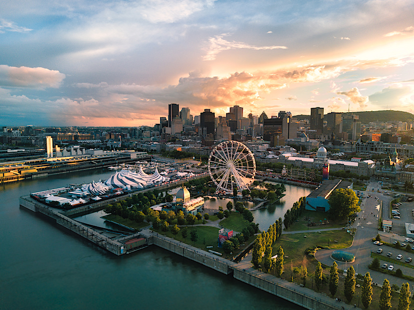 La Grande Roue in Montreal's Old Port