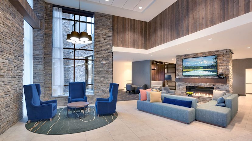 Hyatt Place Anchorage Lobby