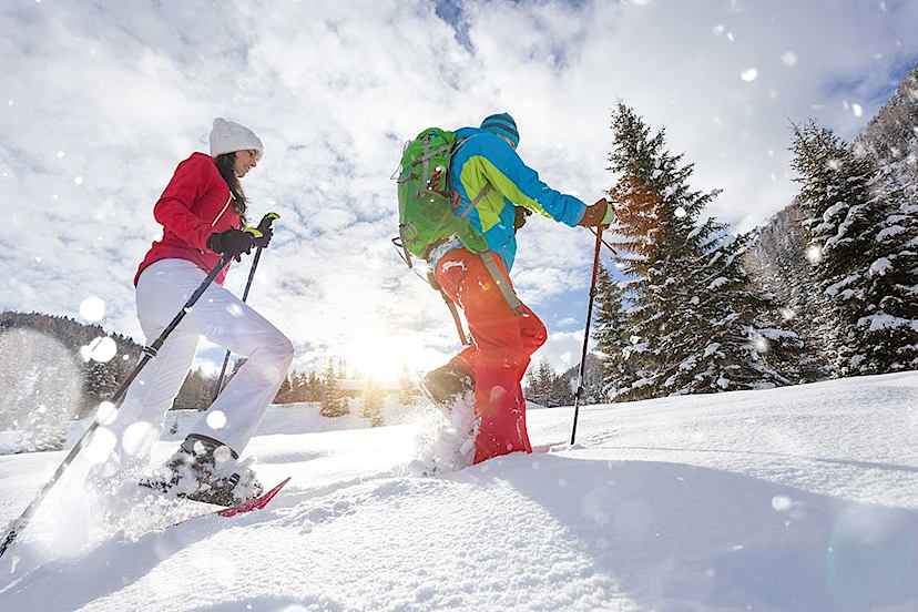 Snowshoeing