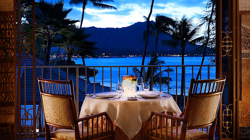 Dining at La Mer