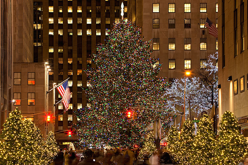Christmas Lights at the Rockefeller Center