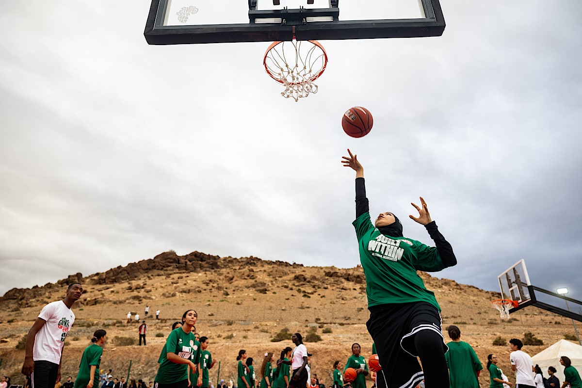 Using basketball as a tool to empower African youth to dream big