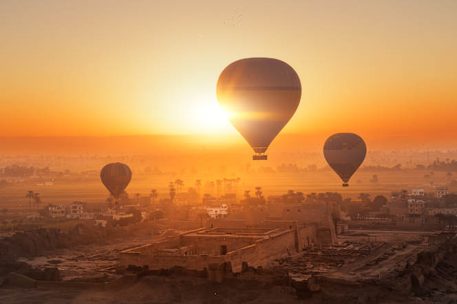 Hot air balloon Luxor