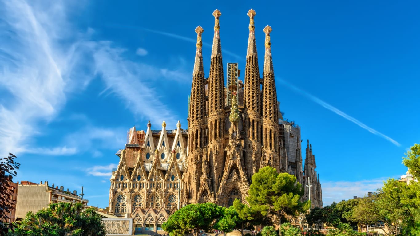 Sagrada familia live on sale cam