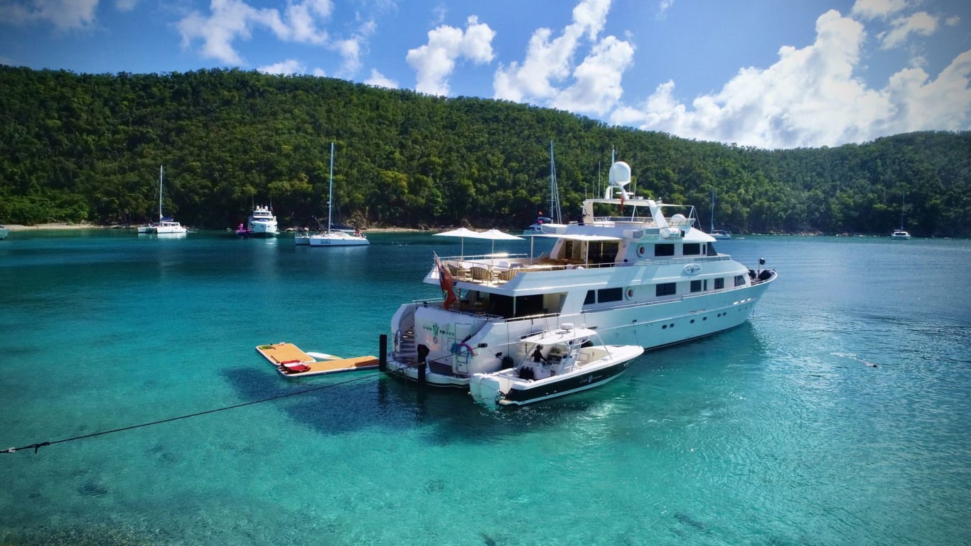 private yacht st lucia