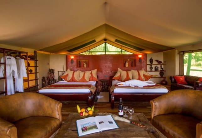 luxury tent package