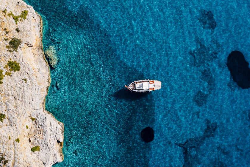 Sailing the Paros Coastline, Paros