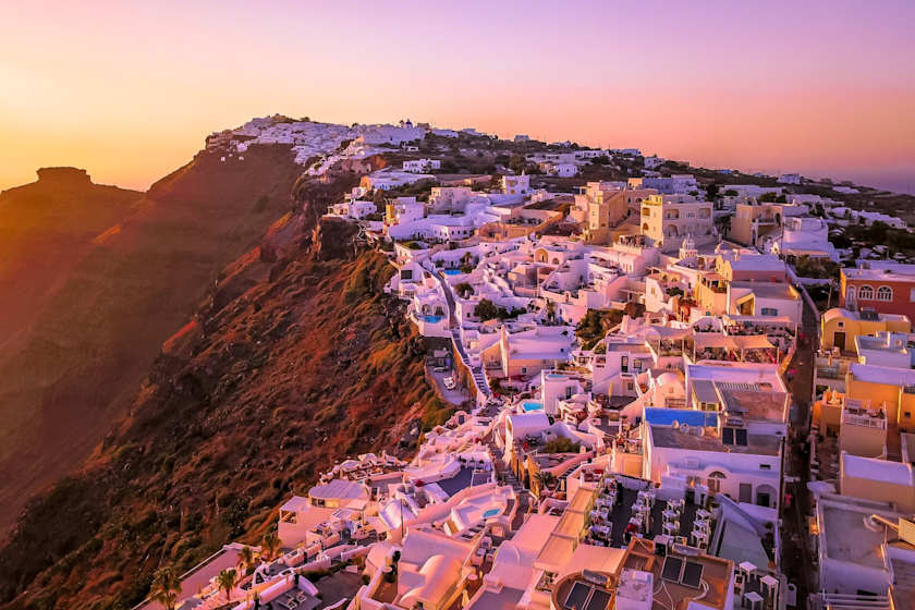 A Bit of Time on Your Own, Santorini