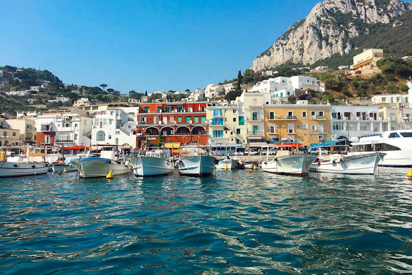 Into Capri’s Blue, Sorrento