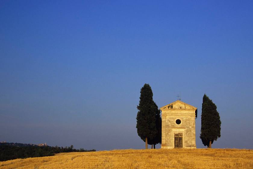 Through Cypress-Lined Roads, Siena