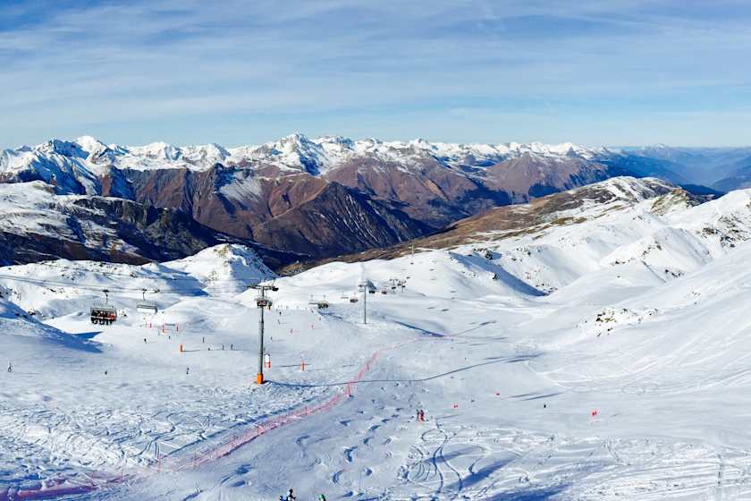 Ski & Sled Day, Courchevel