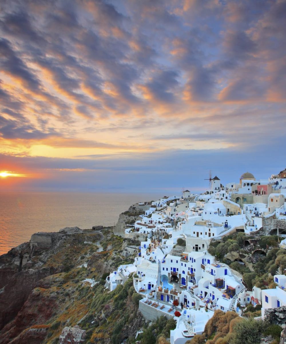 Afternoon Santorini Villages & Oia Sunset