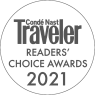 Condo Nast Traveller: Readers' Choice Award 2021